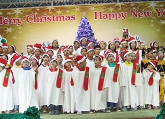 Beautiful young voices fill the air at the Pattaya Orphanage.